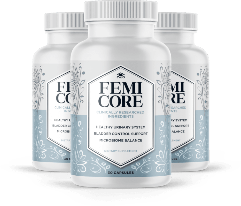 3 bottles image of FemiCore supplement